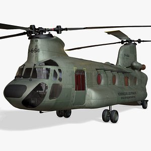Heavy Transport Helicopter CH-47 Chinook US
