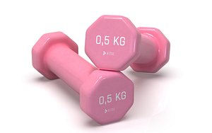 pink 0 3D model