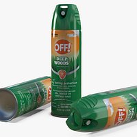 OFF Deep Woods Mosquito Repellent Spray Green