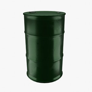 Oil Barrel Green New Clean-Logo