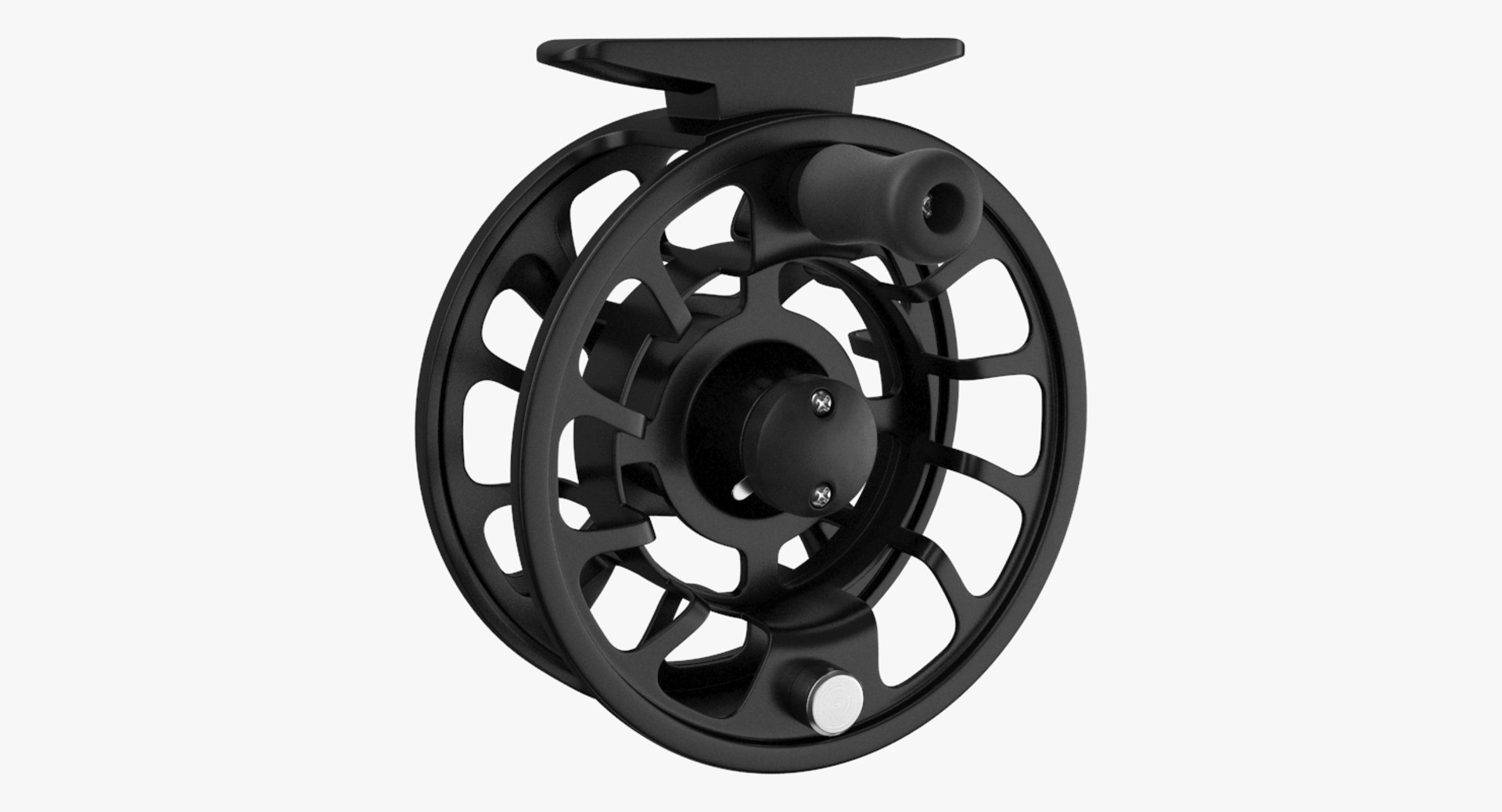 3D Model Fly Reel Black - TurboSquid 1343020