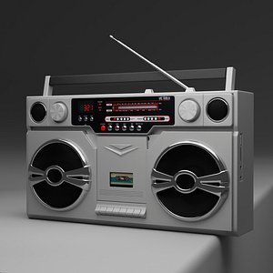 Boombox Victrola 80s