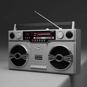 Boombox Victrola 80s