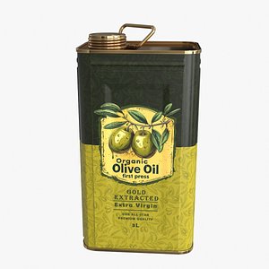 Olive Oil Can Medium