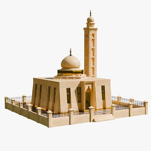Sarwar Masjid 01 3D model