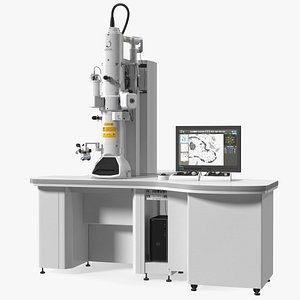 3D Transmission Electron Microscope JEOL With Control System