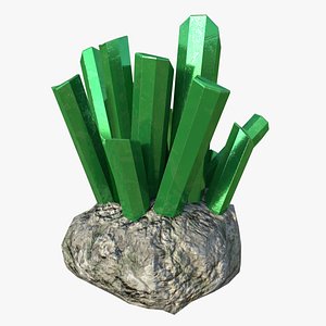 3D natural crystal