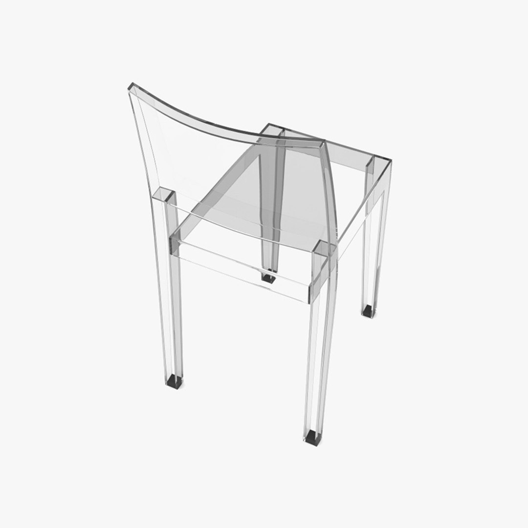 3D Kartell La Marie Chair TurboSquid 1938869