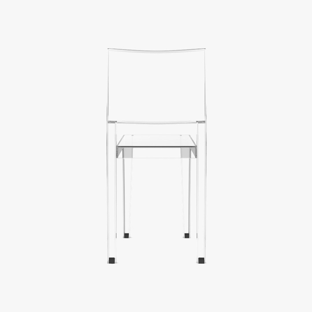 3D Kartell La Marie Chair TurboSquid 1938869