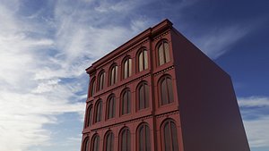 Classic Building 06 3D model