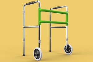 WHEELED WALKER ROLLING ZIMMER WALKING FRAME ROLLATOR FOLDABLE