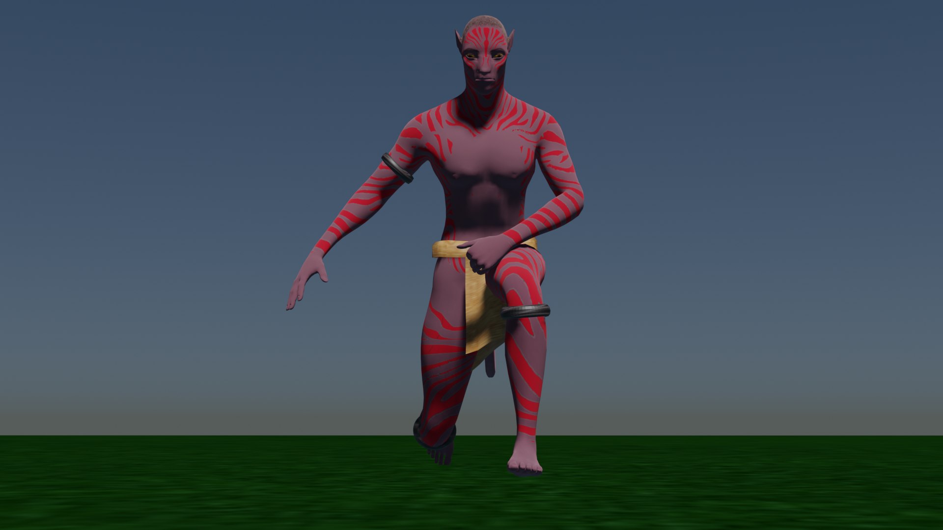 Rigged Alien Men 3D Model - TurboSquid 1899529