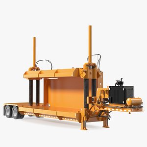 Mobile Car Press Yellow