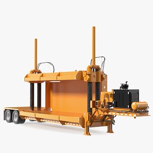Mobile Car Press Yellow