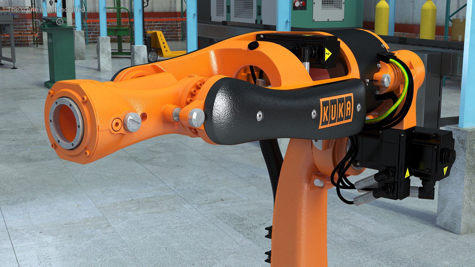 3D KUKA Industrial Robot Arm KR 5-2 Arc Rigged For Maya - TurboSquid ...