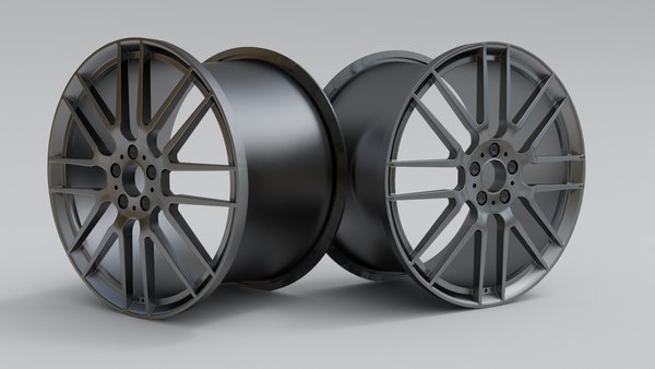 car rim sport 3d max