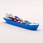 3d max cartoon ships boats pack