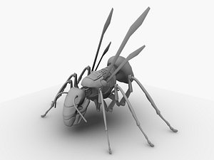 3d robotic hornet model