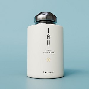 3D IAU Biotin Hair Mask model