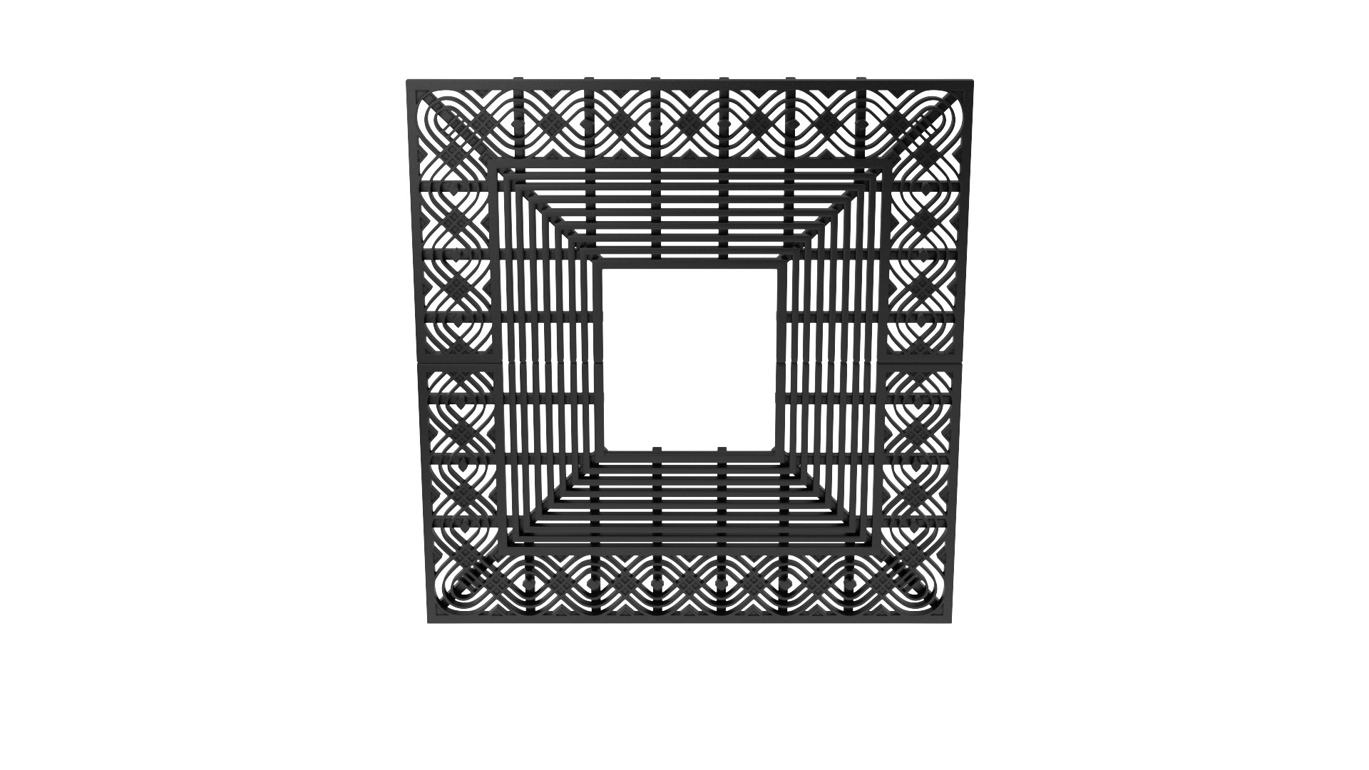 3D Tree Grate Model - TurboSquid 1711873
