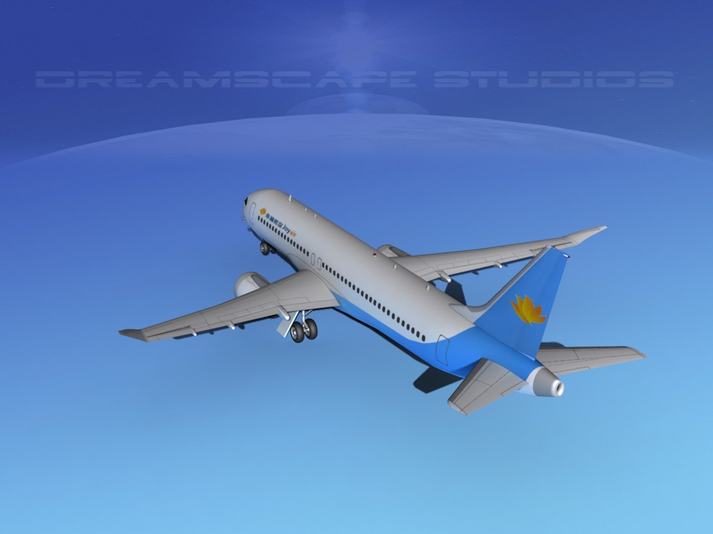 Comac C919 Airliners 3d Model