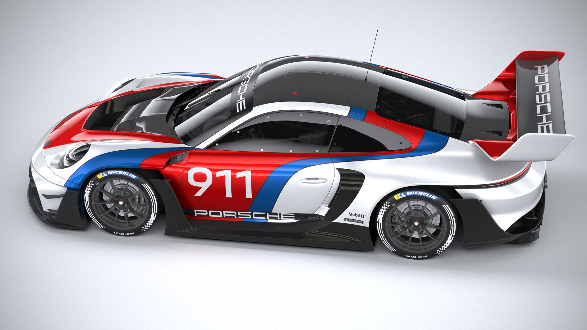 Porsche 911 GT3 R Rennsport 2023 3D Model - TurboSquid 2156586
