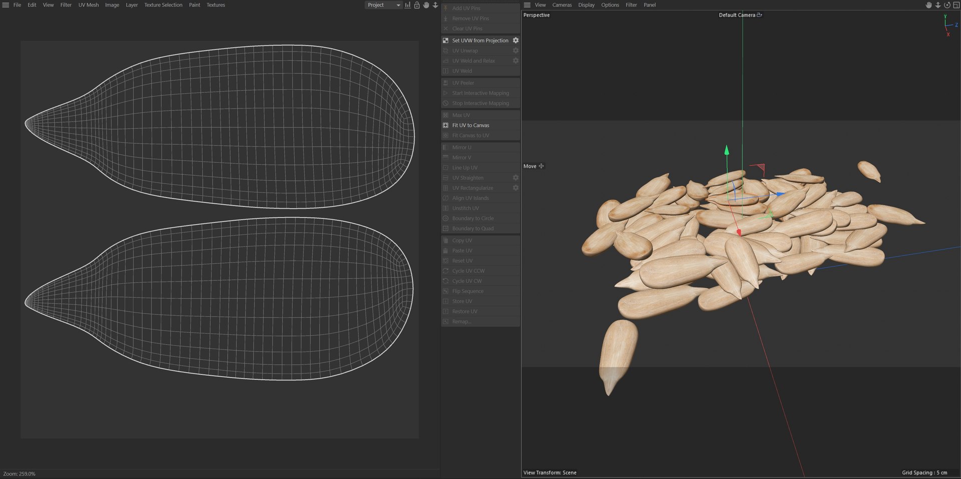 Sunflower Seed Collection 3D Model - TurboSquid 2407982