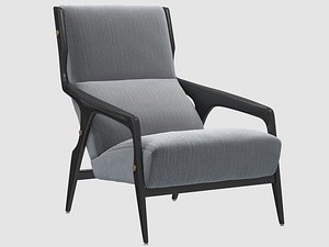 3D 1964 armchair gio ponti model
