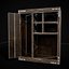 3D model Rustic Cabinet and Drawer