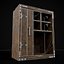 3D model Rustic Cabinet and Drawer