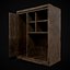 3D model Rustic Cabinet and Drawer