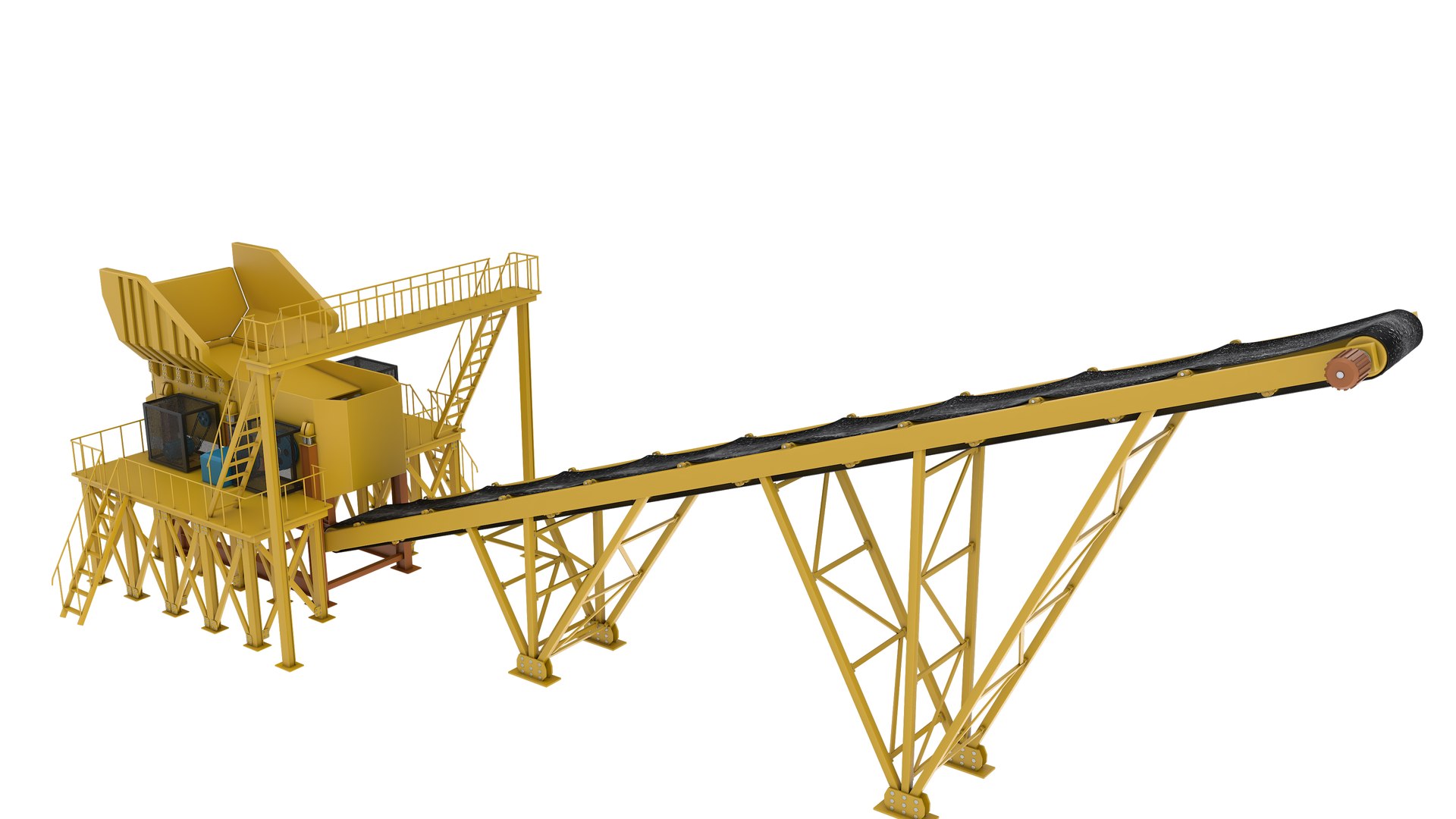 Crusher Machines Collection Model - TurboSquid 2211092