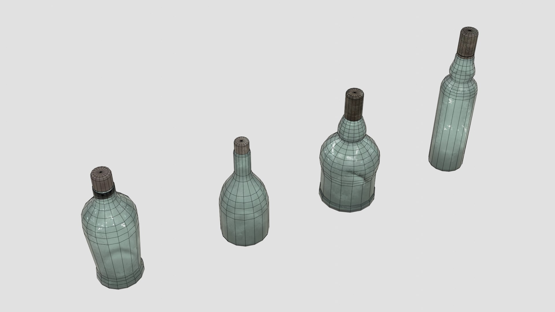 Old Bottles 3D model https://p.turbosquid.com/ts-thumb/Yi/NjVfKm/kL/wire_0003/jpg/1626181895/1920x1080/fit_q87/6dfde34d7f9110c95cd6801cf7a70e95bd288623/wire_0003.jpg