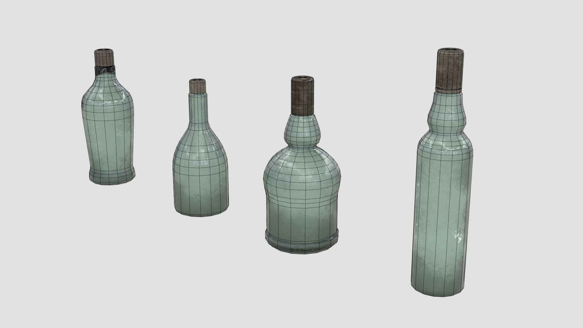 Old Bottles 3D model https://p.turbosquid.com/ts-thumb/Yi/NjVfKm/nT/wire_0008/jpg/1626181896/1920x1080/fit_q87/c4235c077669dbb6e3e553a7c6bf37858f8f4100/wire_0008.jpg
