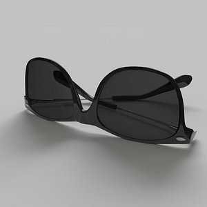 sunglasses glass sun 3D model