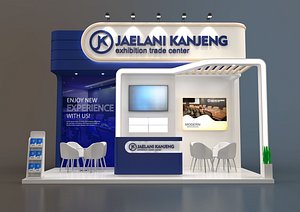 exhibition stand 3D