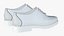 Stingray Leather Shoes Realistic Lace Up