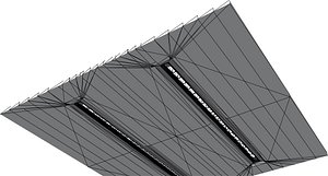 3D model LED Panel 3D Model Package