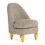 Oval Style Slipper Lounge Armchair model