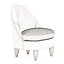 Oval Style Slipper Lounge Armchair model