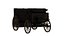 3D Wooden Wagon low polygon