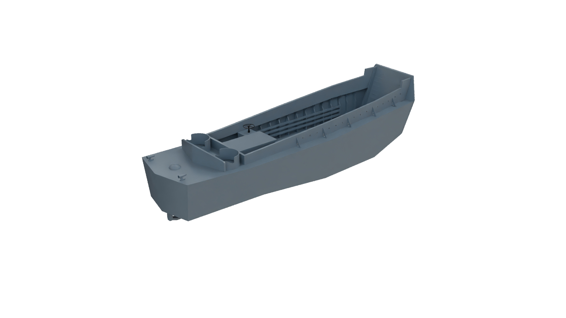 3D LCVP Landing Craft  vehicle personnel WWII Military Boat  PBR Game Ready 3D Model https://p.turbosquid.com/ts-thumb/Yi/Suqrne/UV/lcvp/png/1771006042/1920x1080/turn_fit_q99/75b445f25c7e343739017aaa15770b6c3ba313ad/lcvp-1.jpg