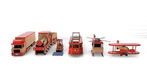 Wood Toy Collection