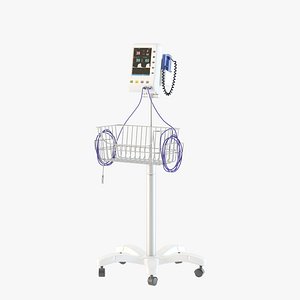 3D model vital monitor