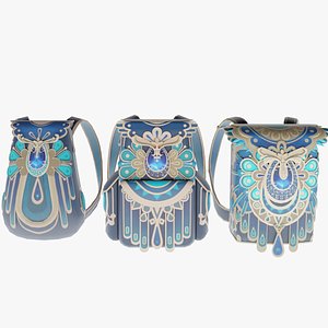 Bag 3x Goldfinch Backpack 3D model