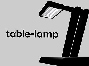 Modern black Talbe-lamp