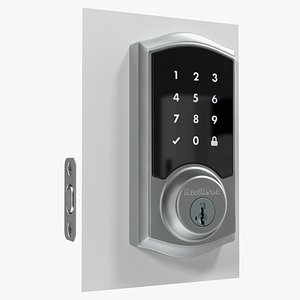 3D touchscreen smart wireless lock