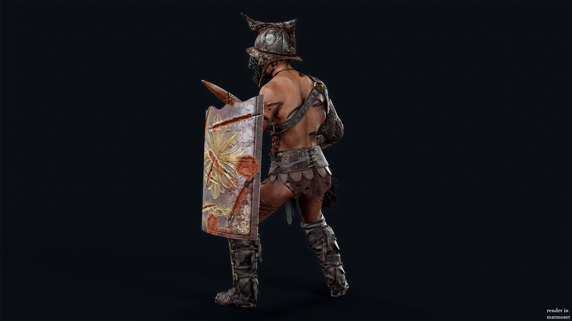 3D Model GLADIATOR MU4 - TurboSquid 2325305