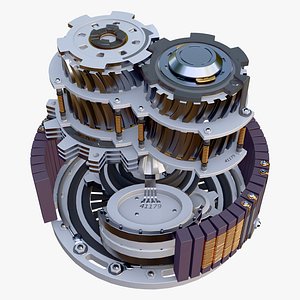 SciFi Electric Motor Gear Mechanism M1