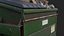 3D Overfilled Garbage Dumpster